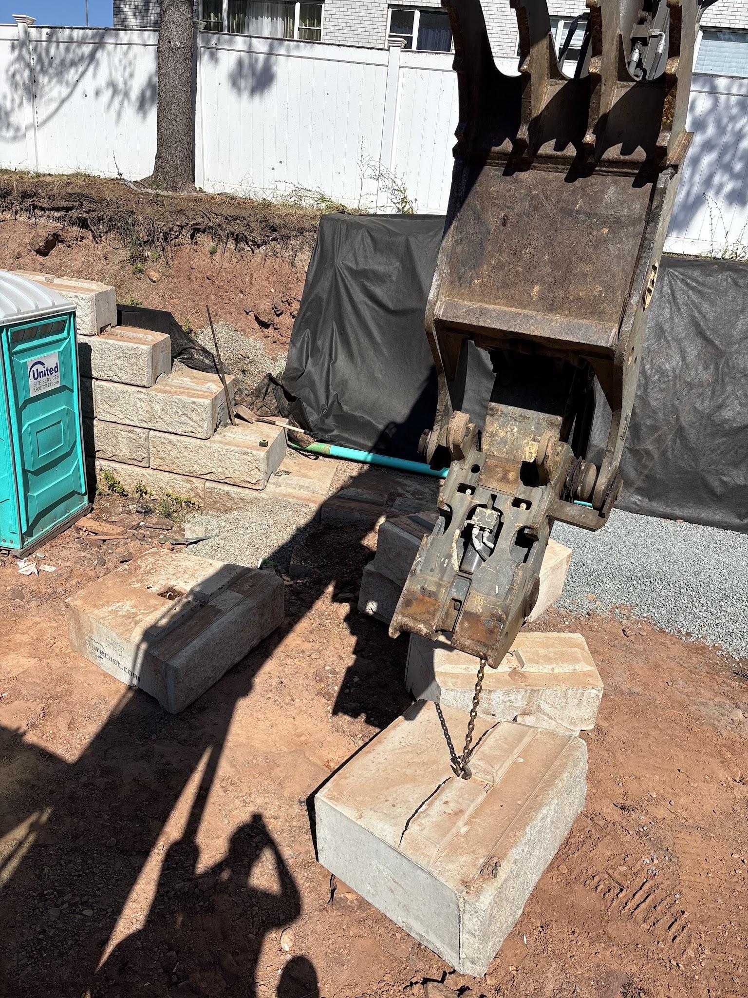 Professional masonry work example